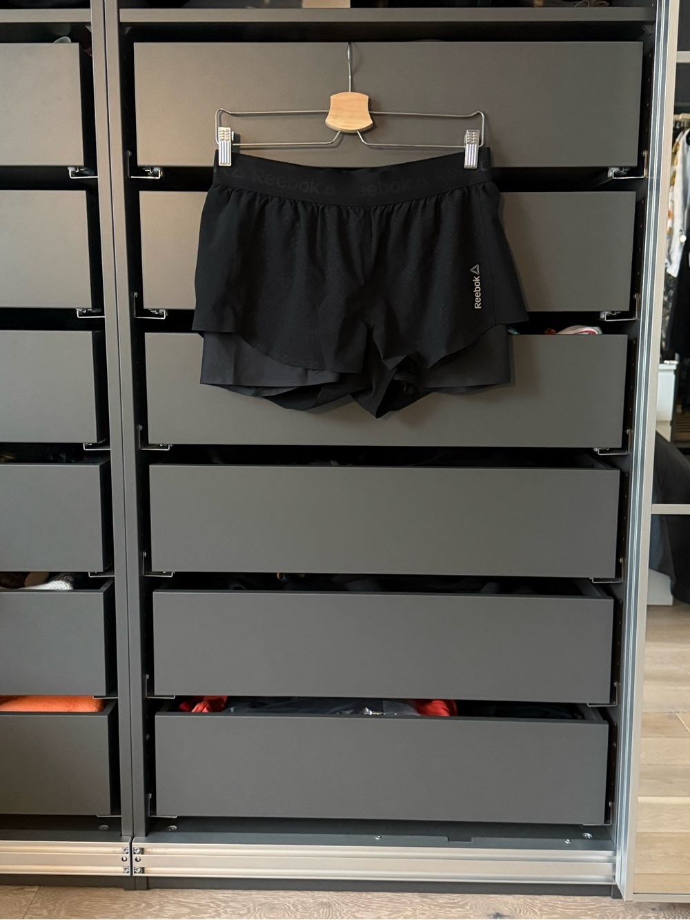 Reebok Les Mills Black Athletic Shorts